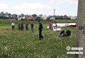 В Прикарпатье перевернулся самолет