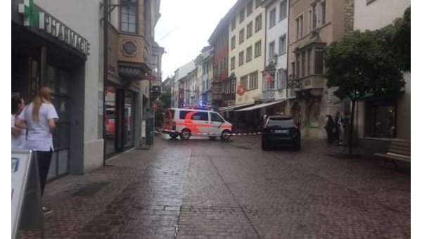 Нападение с бензопилой в швейцарском городе Шаффхаузен
