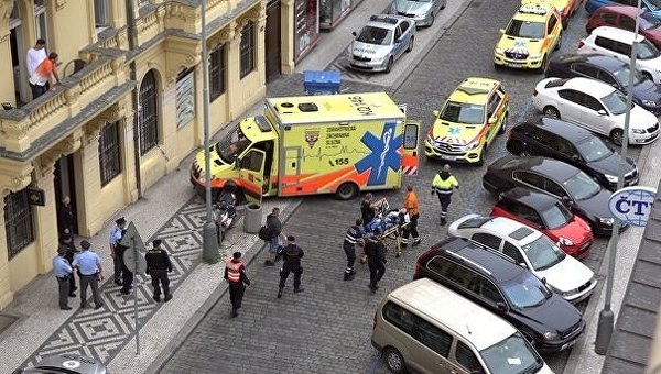 Инцидент в центре Праги