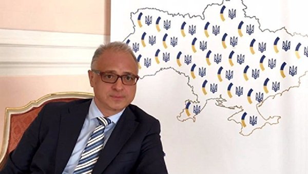 Посол Украины в Италии Евгений Перелыгин