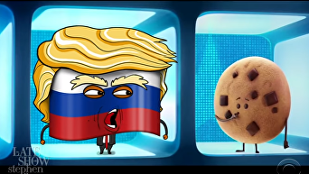 Пародийный трейлер с Трампом в роли российского флага. Видео