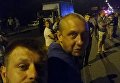 Блокирование проезда на Харьковском шоссе в Киеве