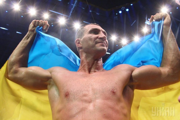 Абсолютный чемпион мира по боксу в супертяжелом весе Владимир Кличко