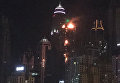 Небоскреб Torch горит в Дубае