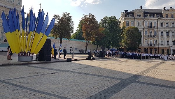 Президент Петр Порошенко на второй годовщине Национальной полиции Украины