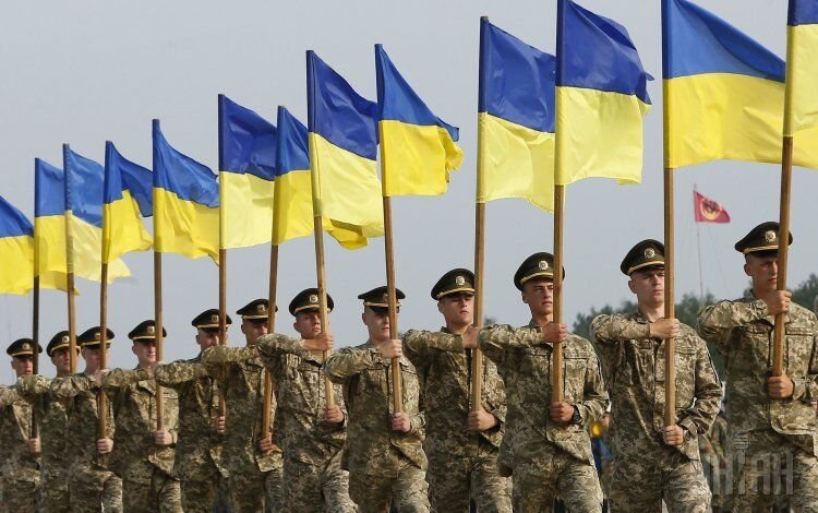 Репетиция парада ко Дню Независимости Украины