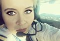 Мастер-класс по селфи от обаятельной блондинки-пилота Ryanair