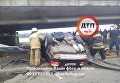 В Киеве на Набережном шоссе произошло ДТП