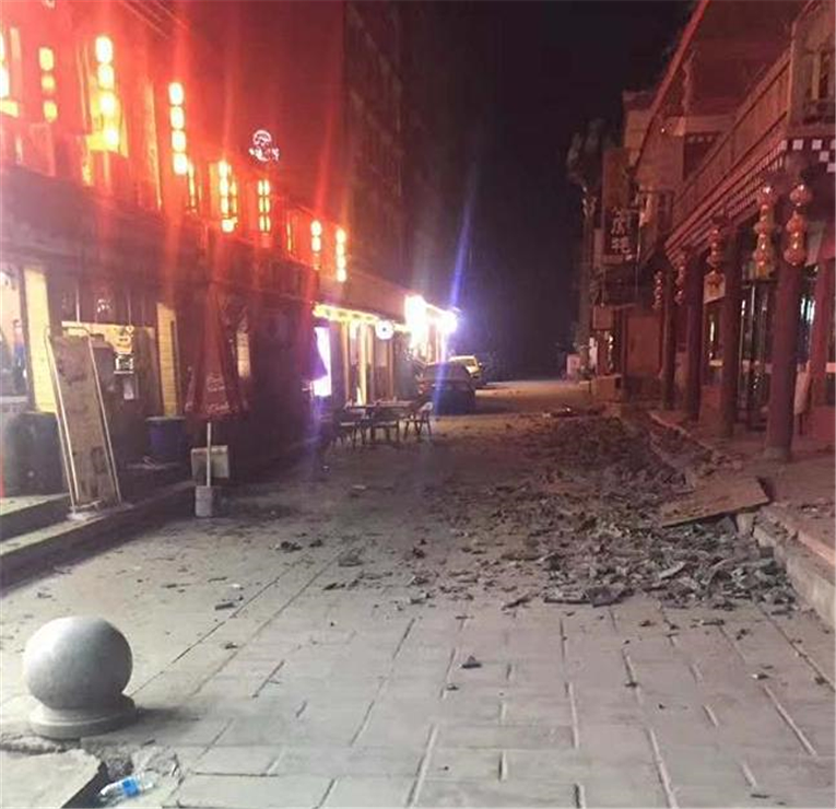 Последствия землетрясения в Китае, 8 августа 2017
