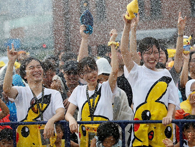 Фестиваль Pokemon Go в Японии