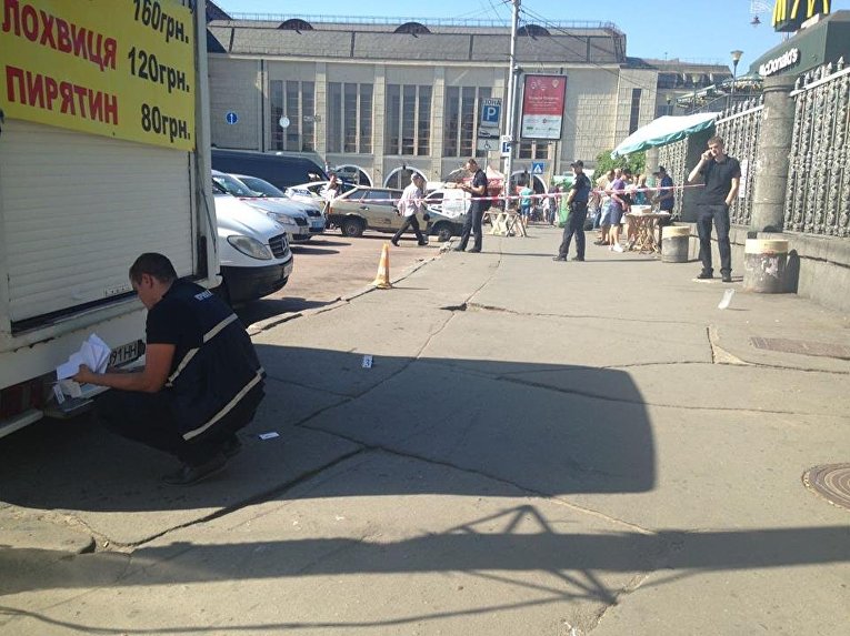 Стрельба на центральном железнодорожном вокзале в Киеве