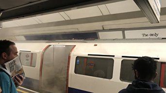 Паника в лондонском метро из-за пожара