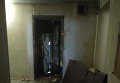 На месте пожара в многоэтажке в Киеве
