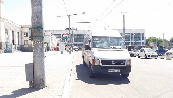 В Запорожье водители маршруток устроили забастовку из-за нападения
