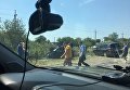 Столкновение авто в Херсонской области