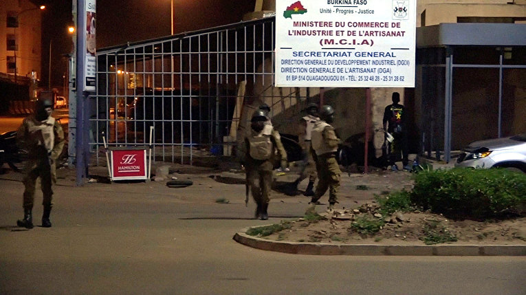Атака на кафе в Буркина-Фасо
