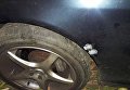 Последствия обстрела автомобиля руководителя организации АвтоЕвроСила в Белой Церкви Киевской области
