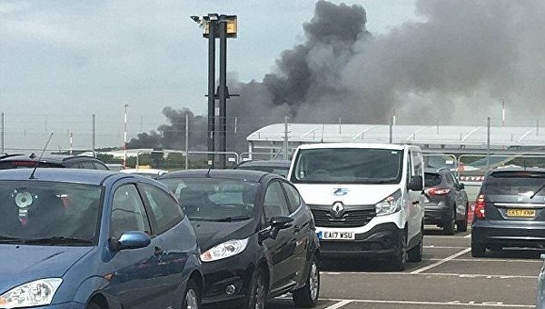 Взрыв у аэропорта в Лондоне