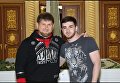 Глава Чечни Рамзан Кадыров и певец Зелимхан Бакаев