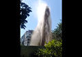 Появилось видео огромного гейзера в Одессе: один район лишился воды. Видео