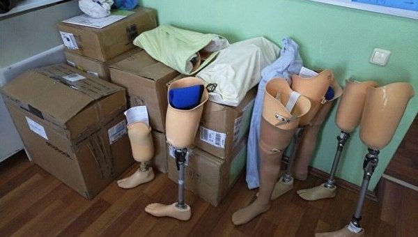 СБУ: из РФ поставляли некачественные протезы для силовиков