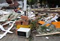 Демонтаж МАФов возле метро Политехнический институт в Киеве