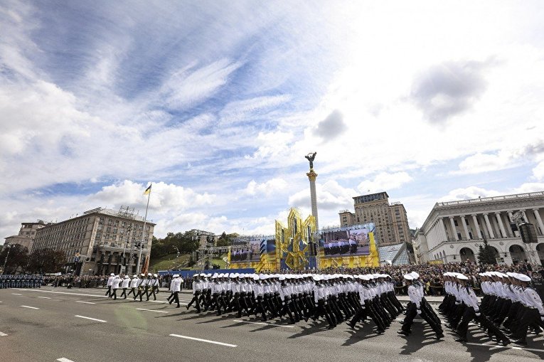 Парад ко Дню Независимости в Киеве