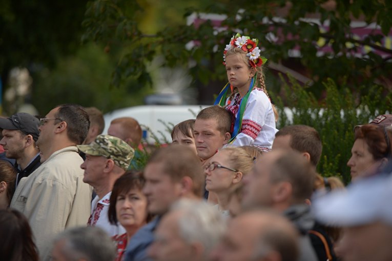 Украинцы празднуют День Независимости
