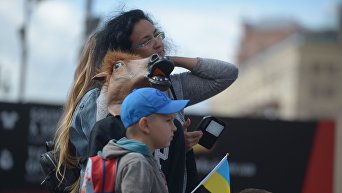 Украинцы празднуют День Независимости. Архивное фото