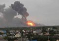 Взрыв на оружейном складе в Азербайджане