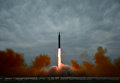 Запуск межконтинентальной баллистической ракеты Hwasong-12 КНДР