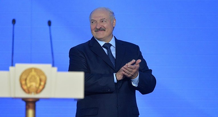 Александр Лукашенко на открытии Славянского базара