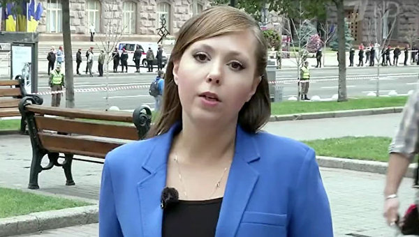 Российская журналистка Анна Курбатова, работавшая в Украине