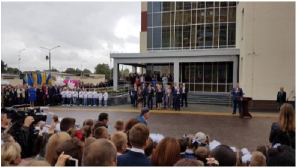 Выступление президента Петра Порошенко 1 сентября в Харьковской области