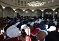 Мусульманский праздник Курбан-Байрам в мечети Ар-Рахма в Киеве