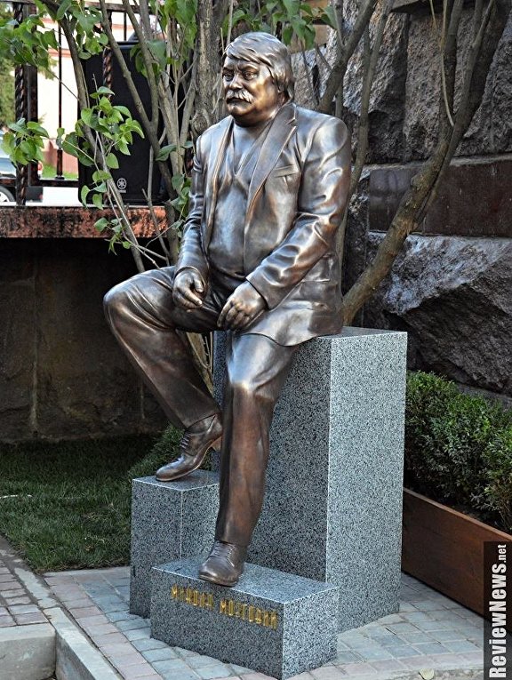 Открытие памятника Николая Мозговому в Киеве