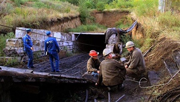 Авария на шахте в Макеевке