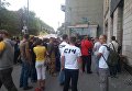 В Киеве разгромили магазин на ул. Грушевского