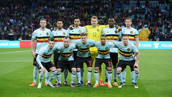 Игроки сборной Бельгии. Архивное фото