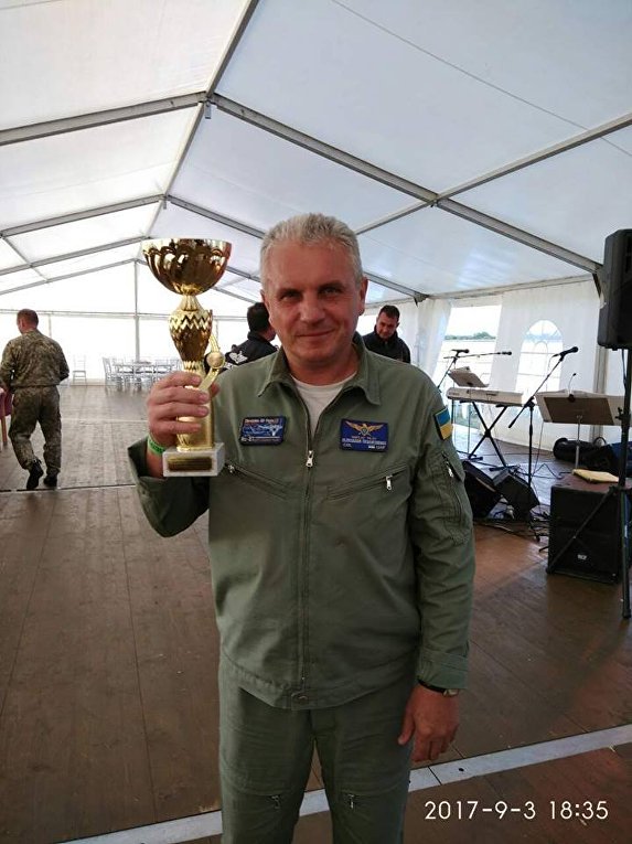 Украинский полковник Александр Оксанченко победил на международном авиашоу Czech International Air Fest-2017