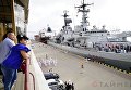 В Одесский порт прибыл итальянский эсминец