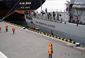 В Одесский порт прибыл итальянский эсминец