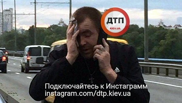В Киеве пьяный водитель врезался в Suzuki