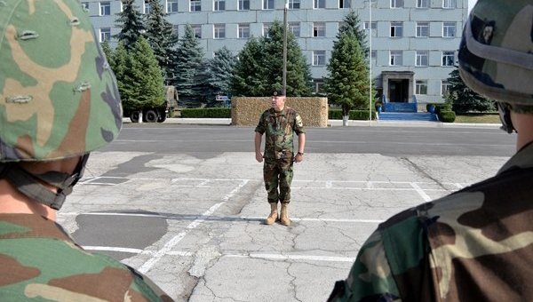 Молдавские военные, которые примут участие в военных учениях НАТО Rapid Trident 2017