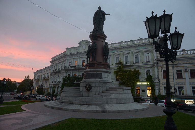 Одесса.Памятник основателям Одессы