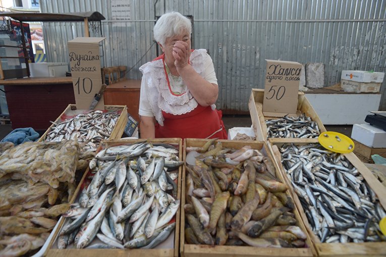 Одесса. Рынок Привоз, рыбный ряд