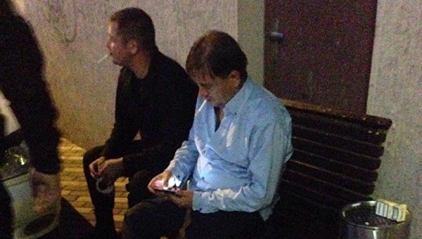 Глеб Головченко после нападения на официантку