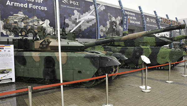 Модернизированный танк РТ-17 совместного производства Украины и Польши