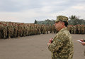 Министр обороны Степан Полторк на встрече с военнослужащими из зоны АТО
