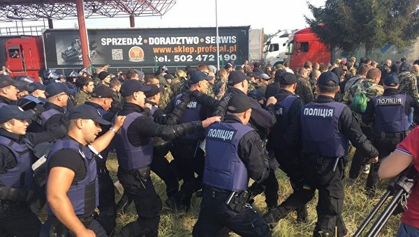 Стычка на границе в ожидании Саакашвили